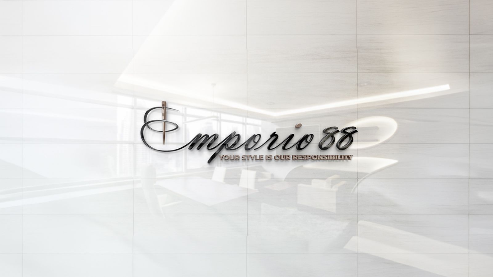 Emporio 88 branding and visual identity design by Graphex