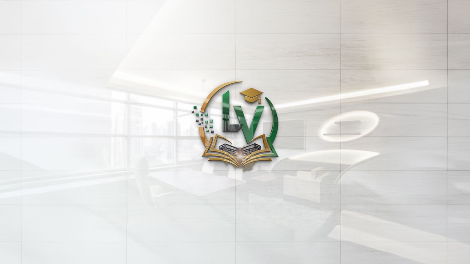LV High School branding and visual identity design by Graphex