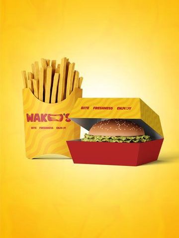 تصميم تغليف لـ Wako's Restaurant